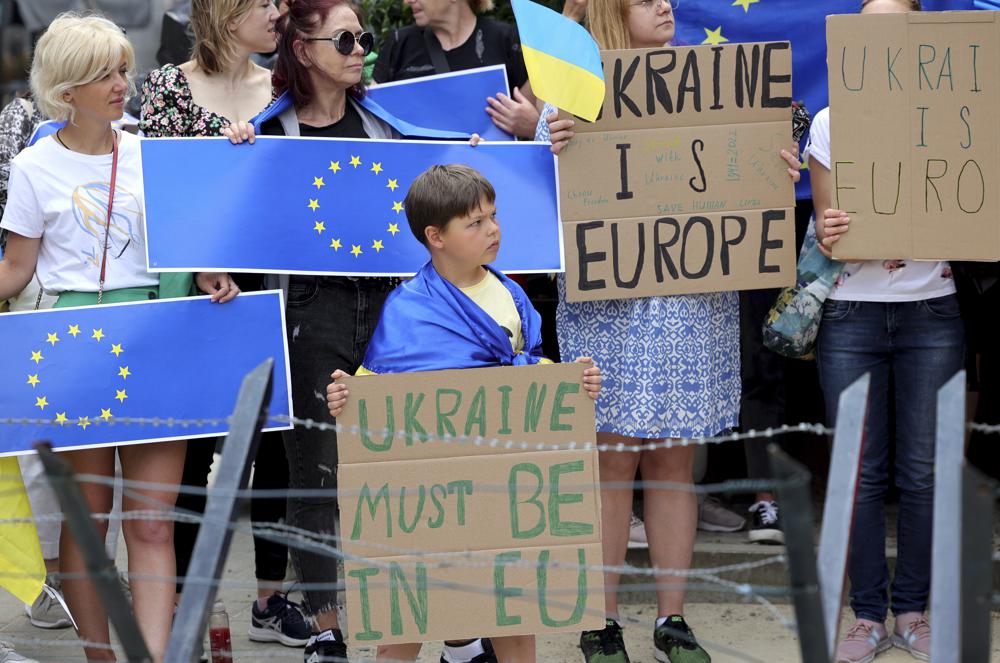 الاتحاد الأوروبي يرشح أوكرانيا لعضوية الأتحاد الاوروبي